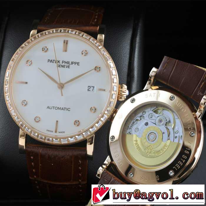 自動巻き スイスムーブメント  男性用腕時計 patek philippe philippe パテックフィリップ  メンズ腕時計